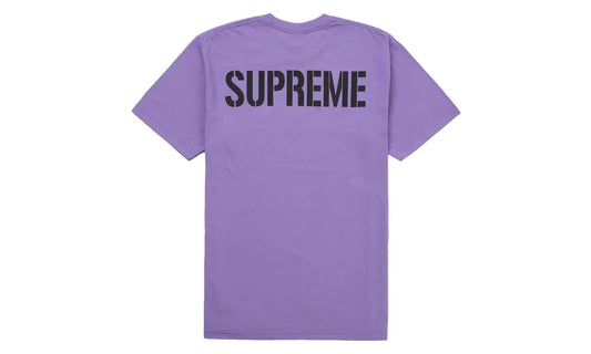Supreme World Famous Tee Purple