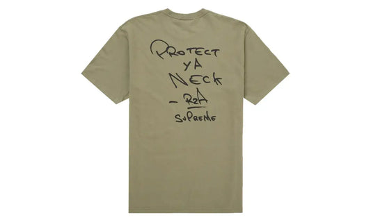 Supreme Wu-Tang Clan RZA Tee Light Olive