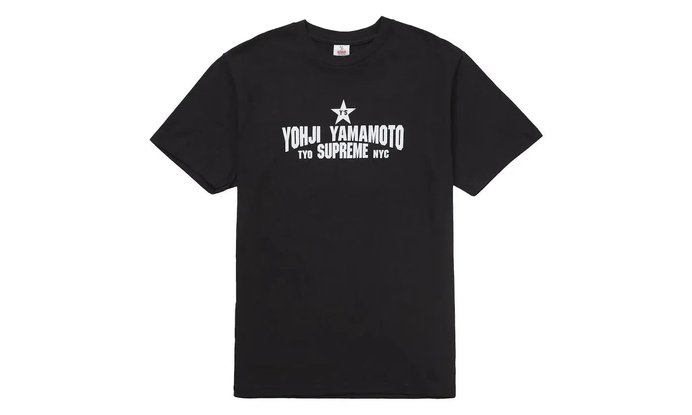 Supreme Y's by Yohji Yamamoto Star Tee Black