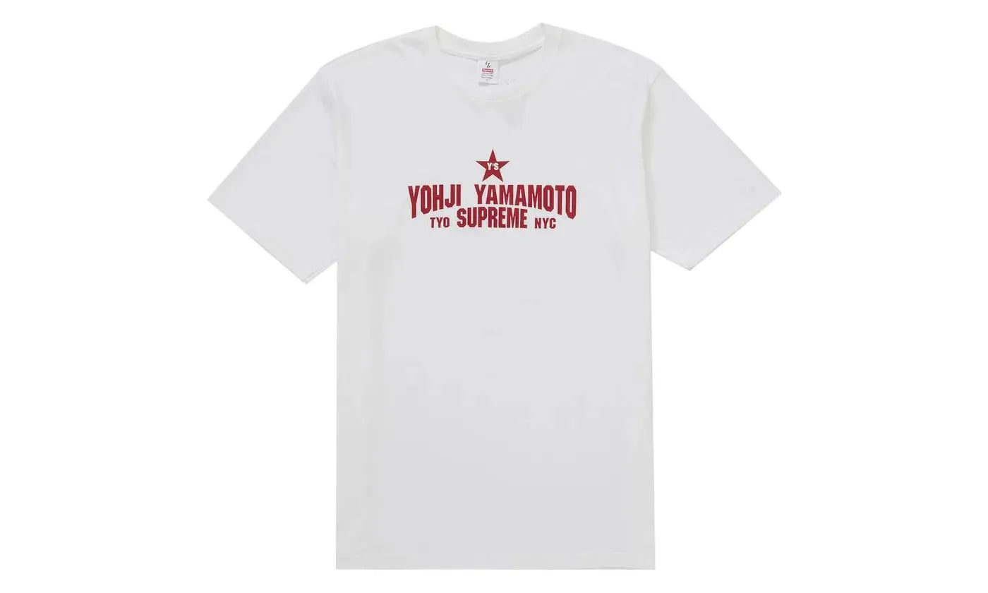Supreme Y's by Yohji Yamamoto Star Tee White