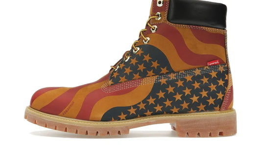 6' Boot Supreme Stars & Stripes Wheat