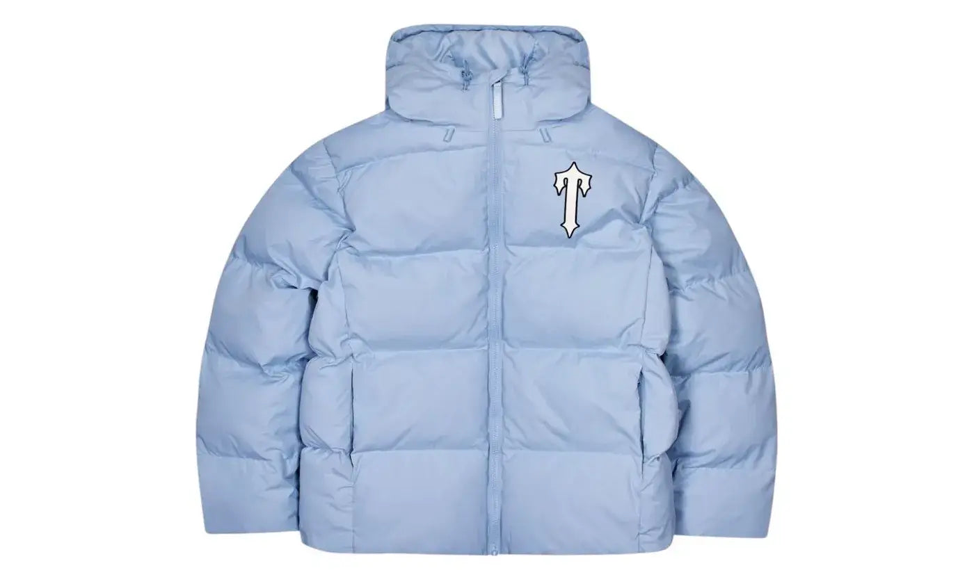 Trapstar Irongate Arch Hooded Puffer Jacket Light Blue