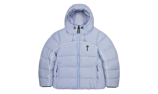 Trapstar Irongate Arch Pipping Puffer Jacket Ice Blue