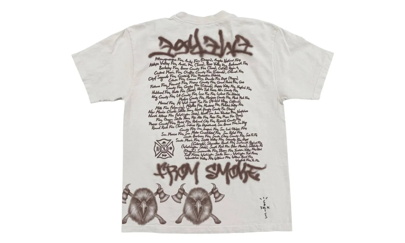 Travis Scott LAFD Tee White - TS-TRSLTW-WHITE
