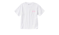 Uniqlo Uniqlo T-Shirt KAWS Pink Graphic - 467774