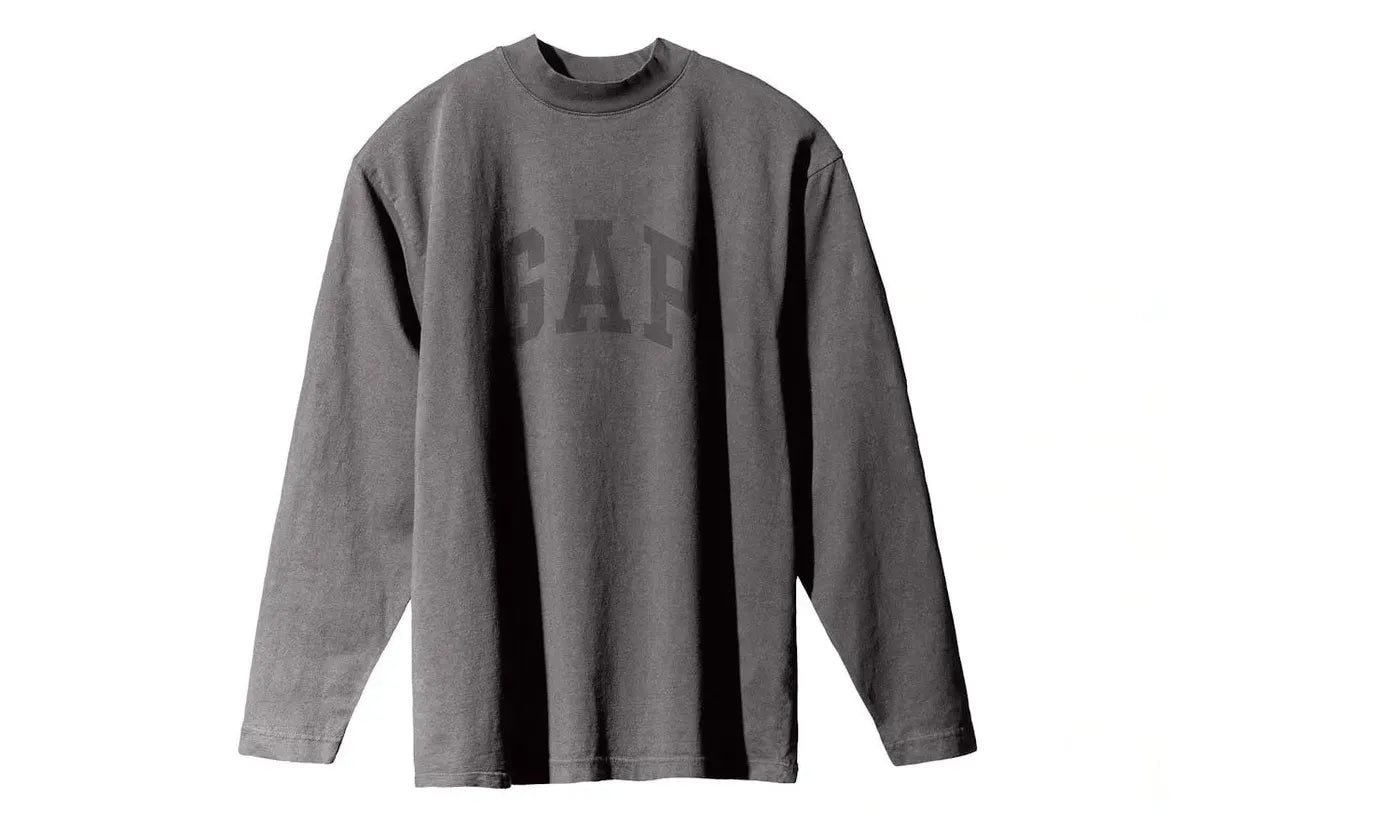 Yeezy Gap Dove Longsleeve Tee Dark Grey
