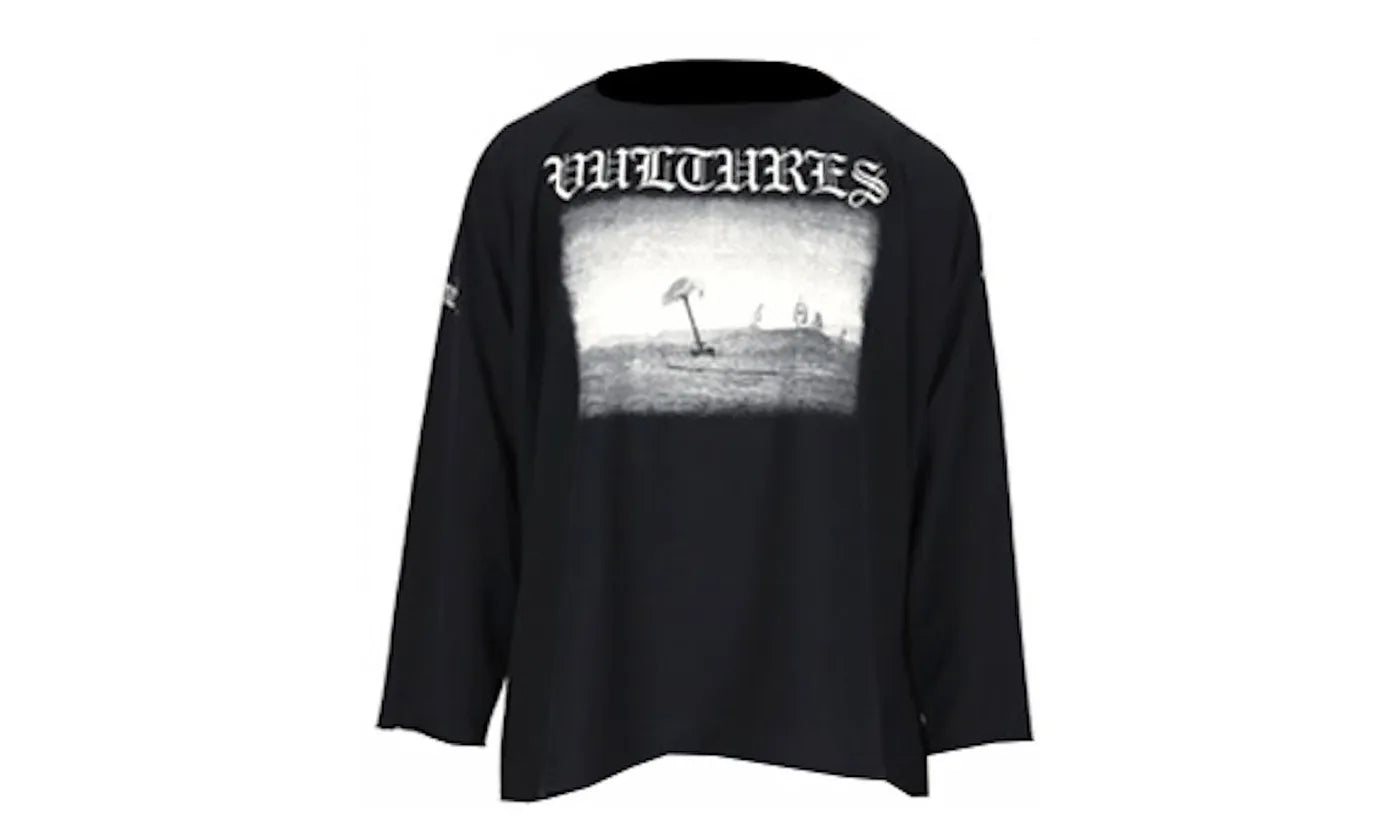 最大12%OFFクーポン T Long Vultures YZY Yeezy Black -APLUG (YEEZ-YZVLTB-BLACK) トップス