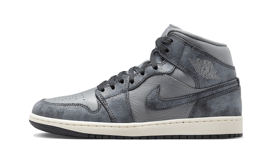 Air Jordan 1 Mid Distressed Smoke Grey APLUG APLUG PL