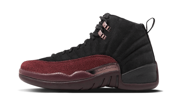 Air Jordan 12 Retro SP A Ma Maniere Black Burgundy Crush