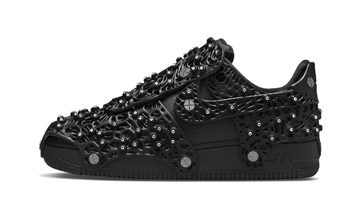 Nike Air Force 1 Low Swarovski Triple Black CV7668 001 APLUG PL