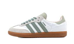 Adidas Samba OG Cloud White Silver Green - ID0492