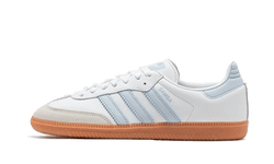 Adidas Samba OG White Halo Blue Gum - IE0877