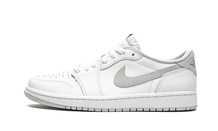 Nike Air Jordan 1 Retro Low OG White selling Neutral Grey CZ0775-100 Women's 5.5