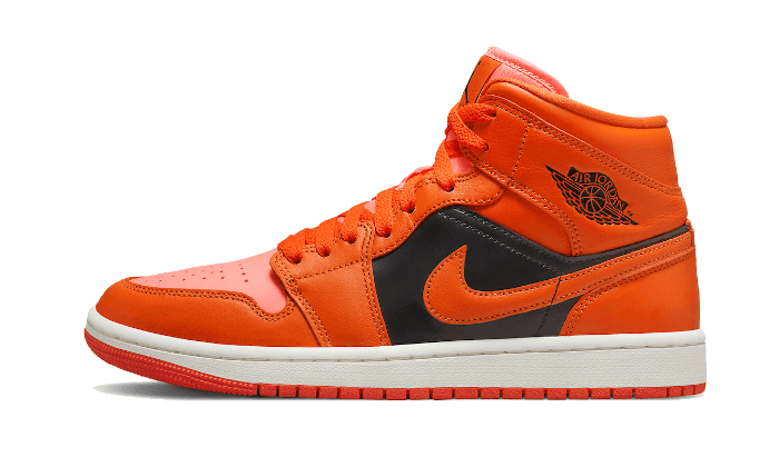 Air jordan best sale 1 noir orange