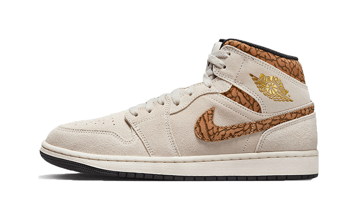 NIKE AIR JORDAN 1 MID SE 22㎝ ナイキ Air Jordan 1 Mid SE Brown Elephant - APLUG – APLUG PL