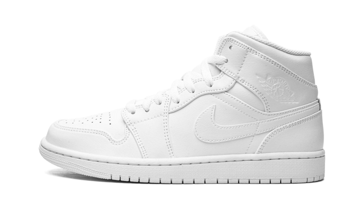 Air Jordan 1 Mid Triple White 2022 APLUG APLUG PL