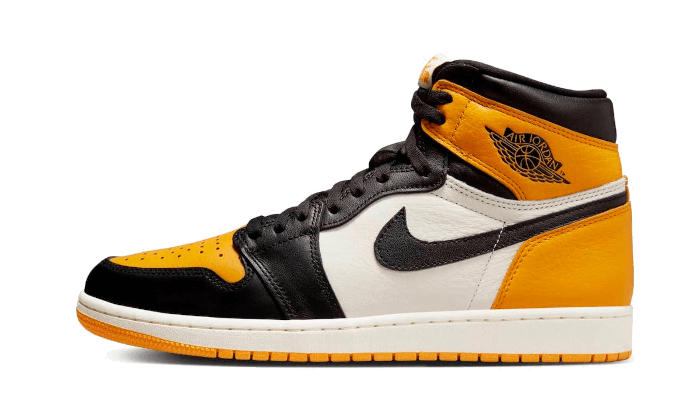 Nike jordan fashion 1 yellow black