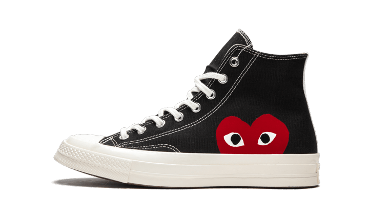 Chuck Taylor All-Star 70s Hi Comme des Garçons PLAY Black APLUG