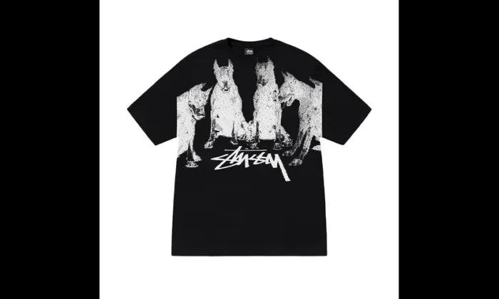 Stussy Stussy Doberman Tee Black - STUSSY-DOBT-BLACK