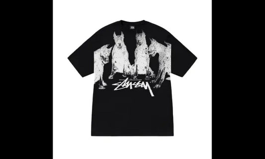 Stussy Stussy Doberman Tee Black - STUSSY-DOBT-BLACK