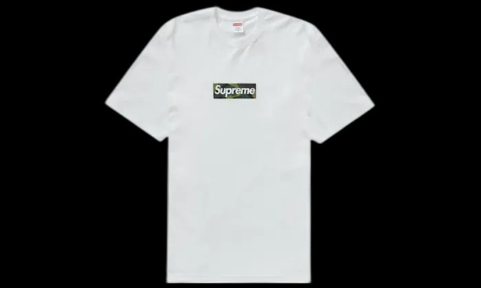 Supreme Banner Tee White (FW23) – ShopDemand