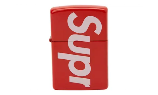 Supreme Supreme Logo Zippo Red - SUP-ZIPPO-SS18