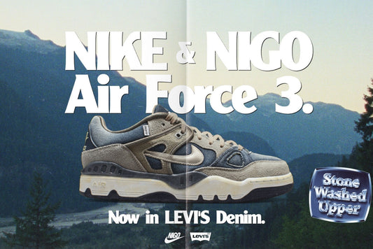 Levi’s® x NIGO x Nike Air Force 3 Low – połączenie trzech ikon stylu