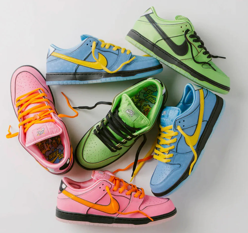 Nike SB Dunk Powerpuff Girls