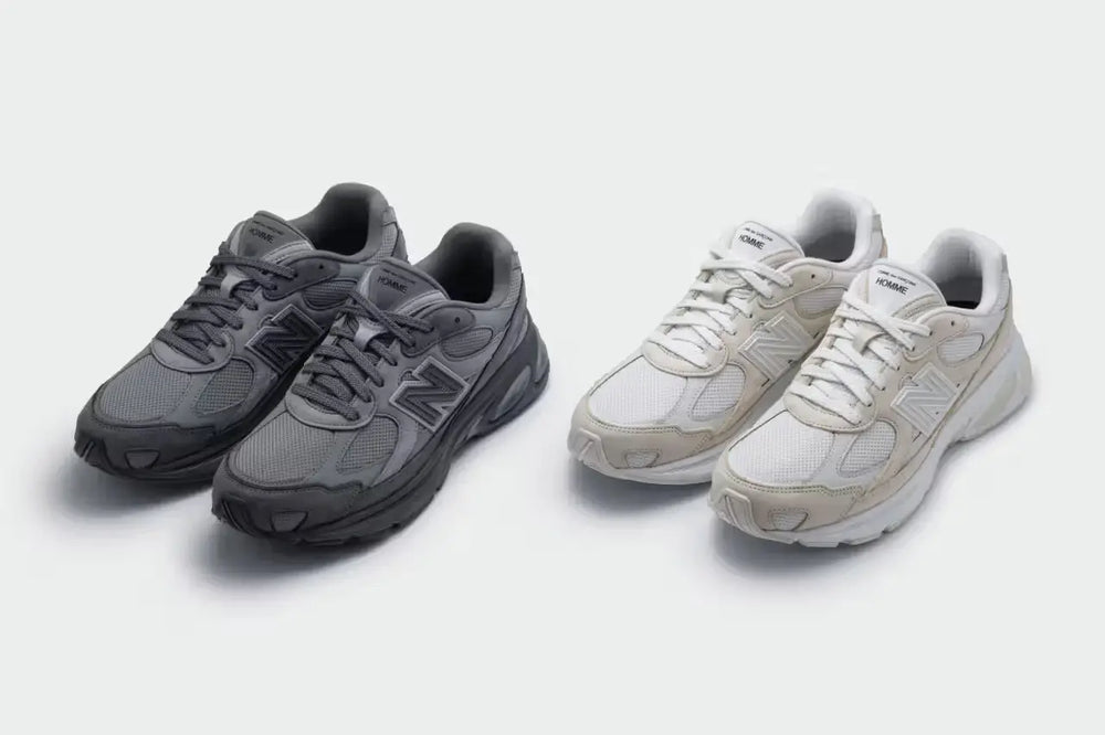 CDG HOMME x New Balance ABZORB 2010: Szarość w wersji PRO