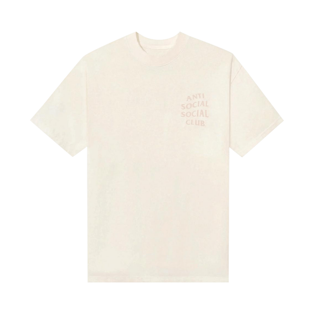 Anti Social Social Club Same But Different Tonal Tee 'Beige'