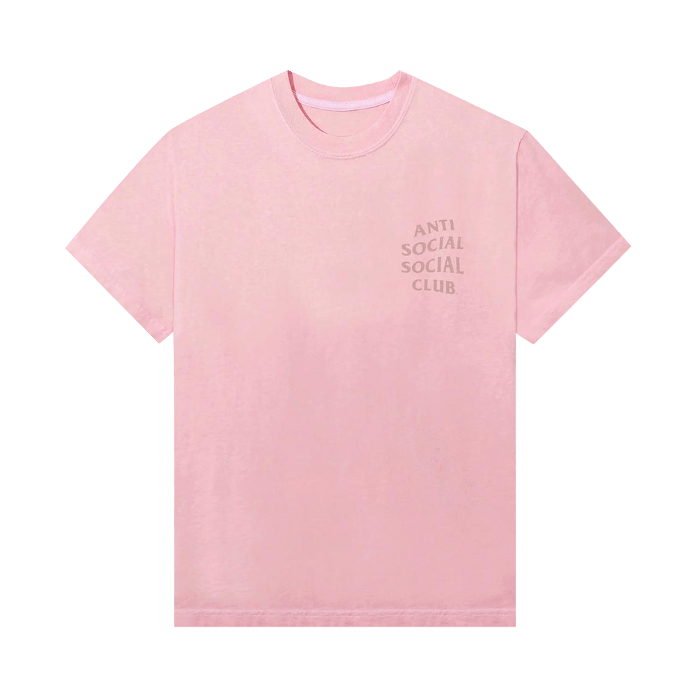 Anti Social Social Club Same But Different Tonal Tee 'Pink'