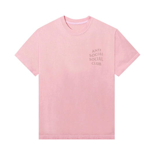 Anti Social Social Club Same But Different Tonal Tee 'Pink'