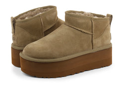 UGG UGG Classic Ultra Mini Platform Boot Light Bronze (Women's)