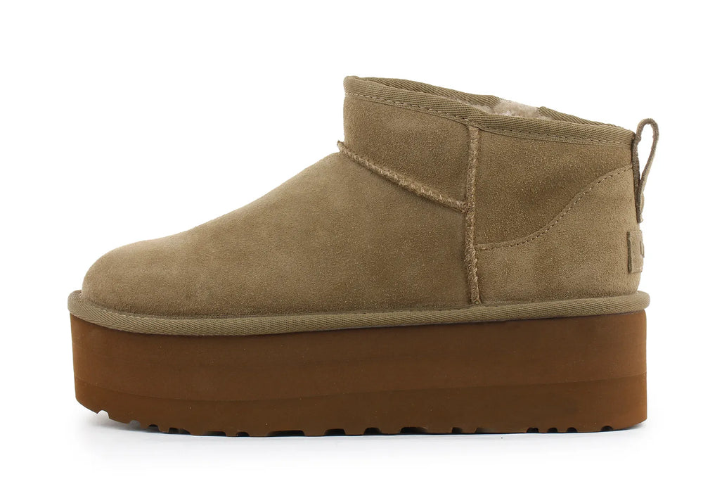 UGG UGG Classic Ultra Mini Platform Boot Light Bronze (Women's)