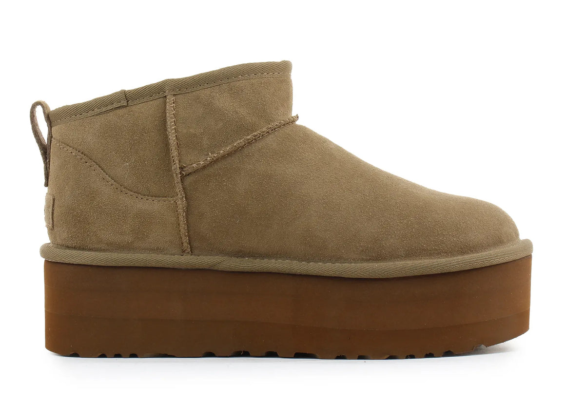 UGG UGG Classic Ultra Mini Platform Boot Light Bronze (Women's)