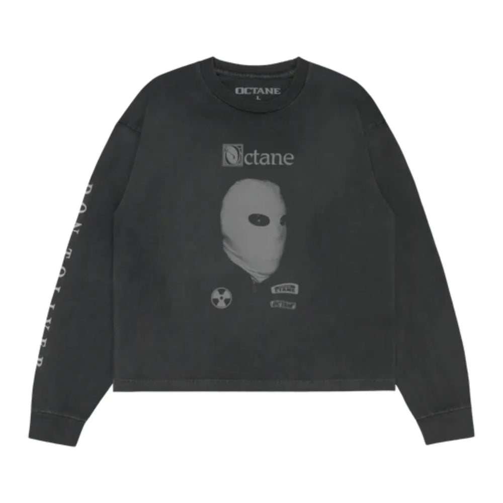Don Toliver Don Toliver Cosmic Void Longsleeve Washed Black