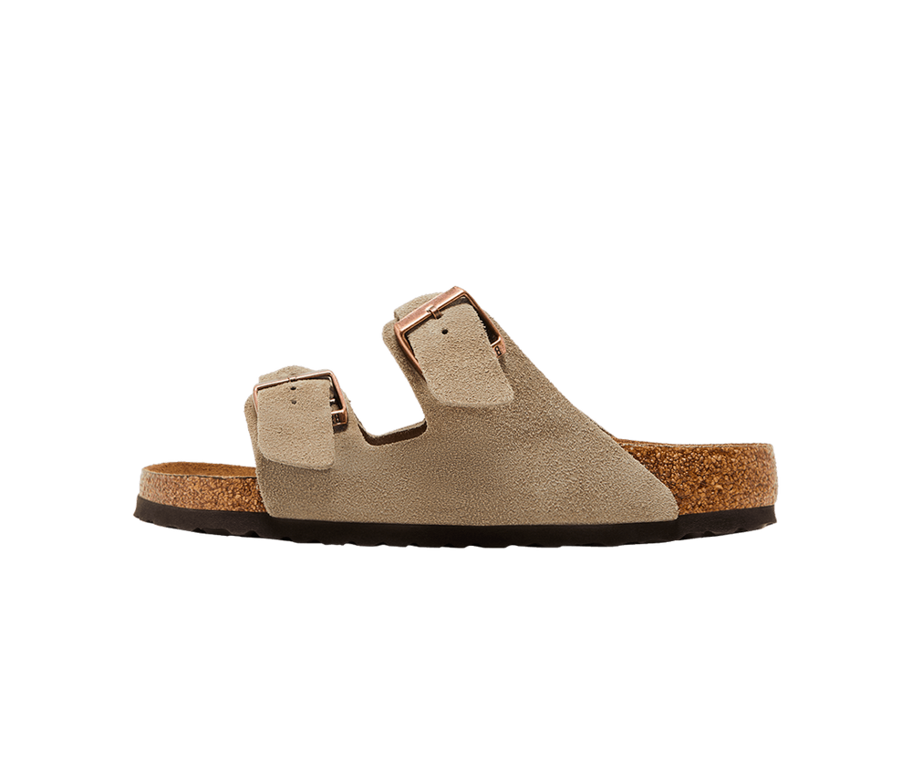 Birkenstock Arizona Soft Footbed Suede Taupe