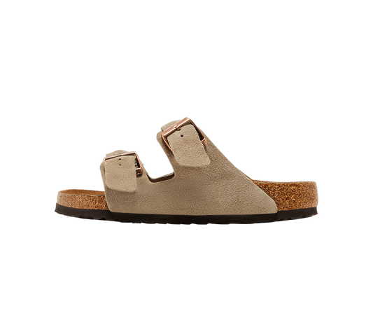 Birkenstock Arizona Soft Footbed Suede Taupe