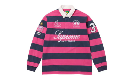 Supreme Jacob & CO La Martina Rugby Polo Stripe