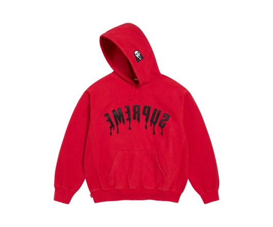 Supreme Ghostface Arc Hooded Sweatshirt 'Red'