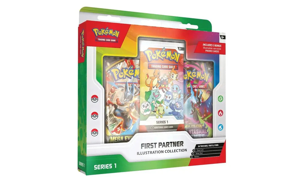 Pokémon 2026 First Partner Illustration Collection Series 1 Box