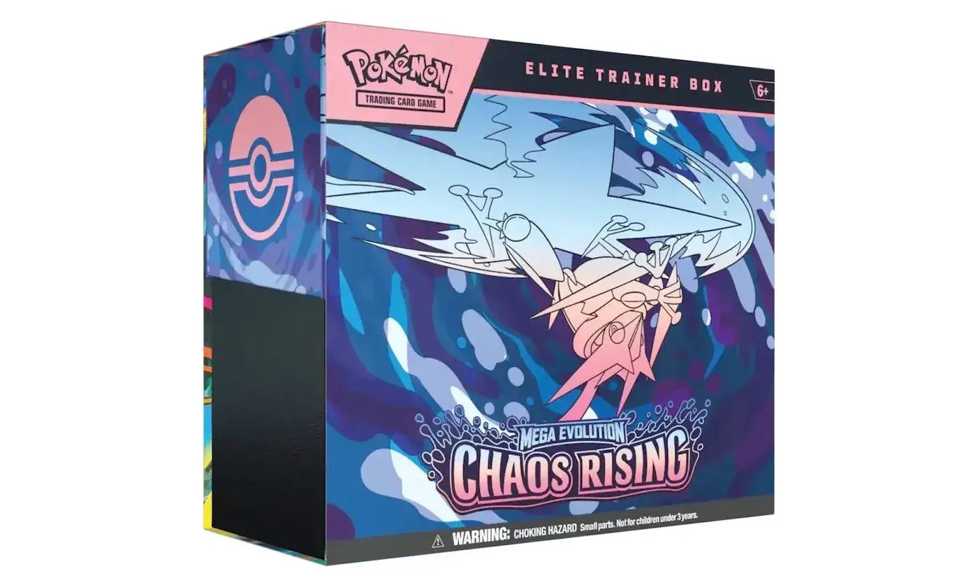 Pokemon 2026 Pokémon Mega Evolution Chaos Rising Elite Trainer Box