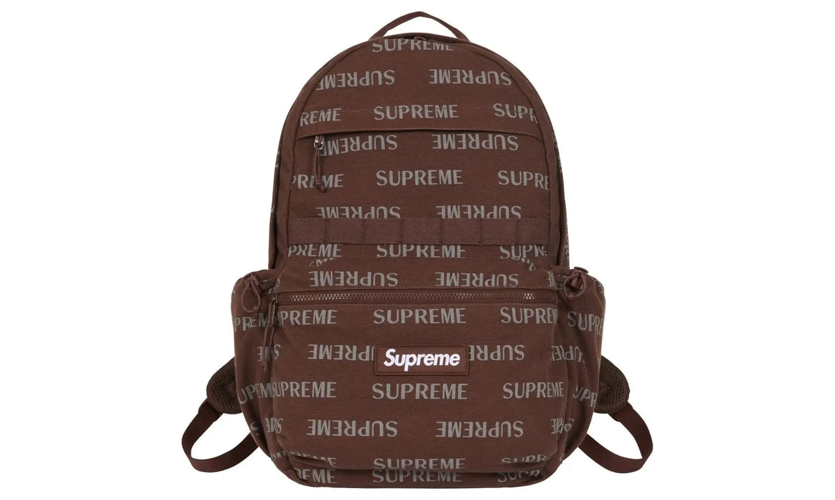 Supreme Supreme Logo Backpack (FW26) Brown