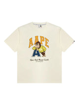 AAPE by A Bathing Ape Off-White Graphic 'AAPE' T-shirt