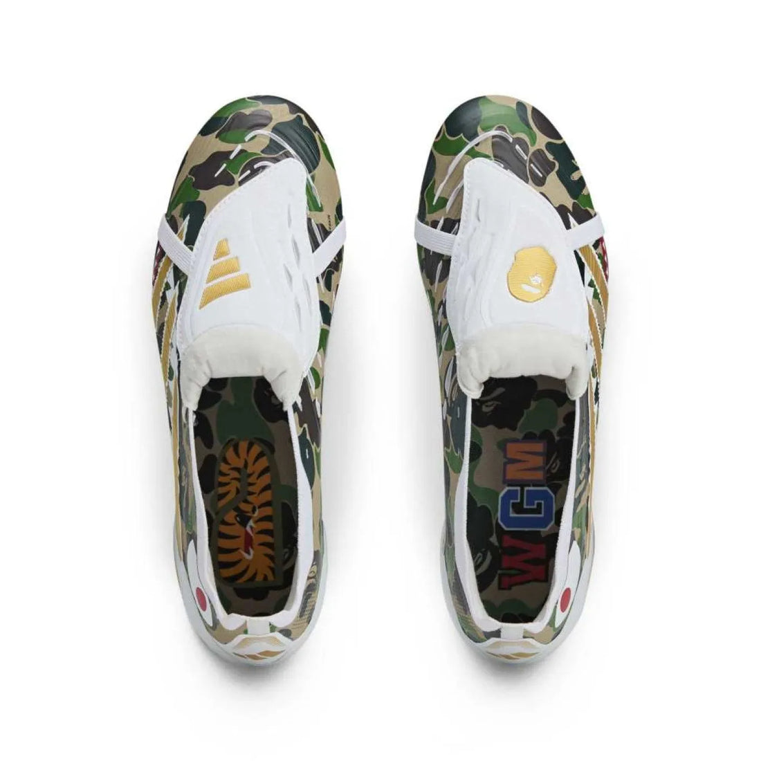 Bape x adidas Predator Elite Foldover Tongue FG Green Camo - Aplug