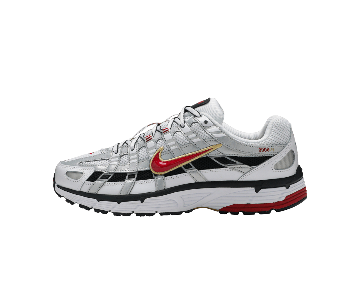 Nike P-6000 White Gold Red (Women's)