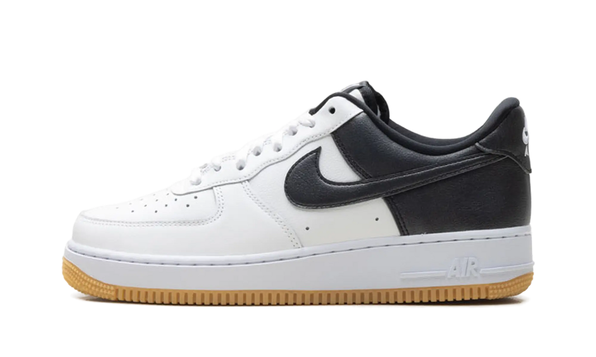 Nike Air Force 1 Low '07 LV8 White Black Metallic Silver