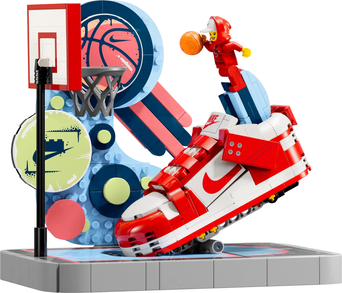 LEGO Nike Dunk Trickshot Set 43021