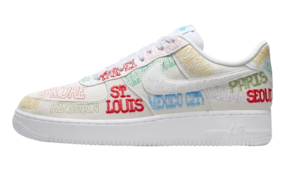 Nike Air Force 1 Low World Tour White