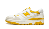 New Balance 550 Sea Salt Varsity Gold - Aplug